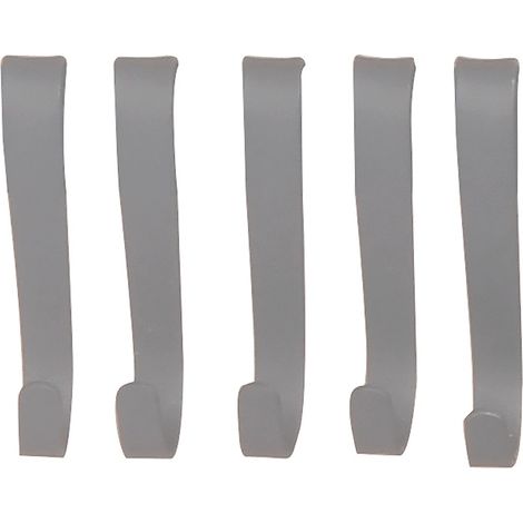 Support de crochet pour étagère de cuisine - Gris - Profondeur 72 mm - Rangement de cuisine - Accessoires (1/3)