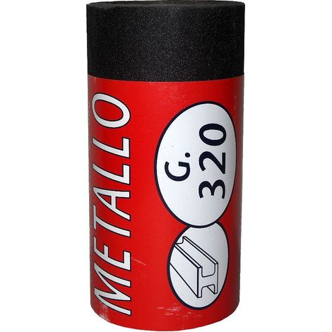 IQ2 TOOLS Carta abrasiva, minirotolo, 2,5 mt, grana 120