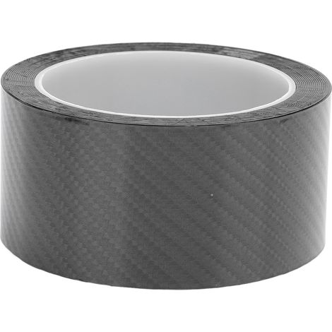 Protezioni per i bordi delle portiere dell'auto, 5 metri x 5 cm, pellicola protettiva in fibra di carbonio resistente all'acqua per berline, SUV e motociclette. (1/5)