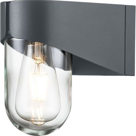 Elstead Porto Lampada da Parete per Esterno, Grigio IP44 (1/5)