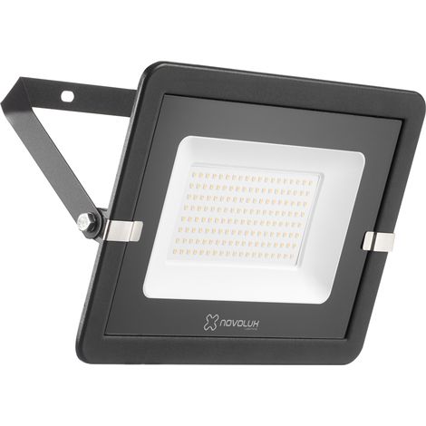 Proyector superficie tilt KERO IP65 LED SMD AC 100W 11113lm(10070lm) CRI70 6500K 120º Negro