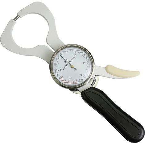 Aciller Stainless Steel Skinfold Accurate Body Fat Measuring Device for Beauty Salon Physical Examination Center (1/5)