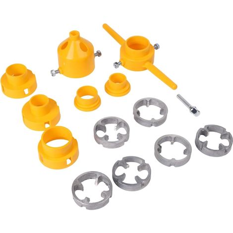 Kit filetage tube, acier carbone, pour plastique et raccords (1/5)