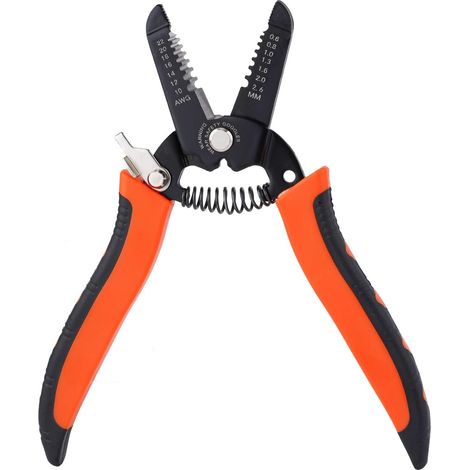 APEX Outil multifonction à dénuder les fils, outil à sertir les fils de 18 cm, outil de coupe et de torsion des fils. (1/5)