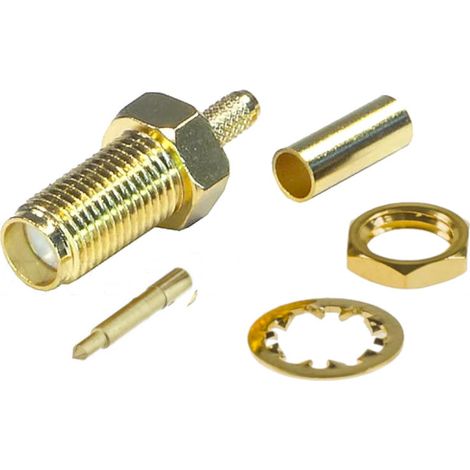 SMA-RP-Buchse für RG174 v1-Kabel (1/3)