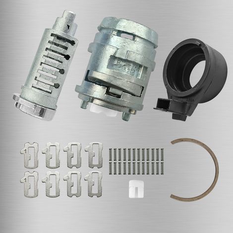 Ignition lock cylinder for Volkswagen B5 and Audi A6, ignition lock repair kit, parts, and automotive accessories. (1/3)