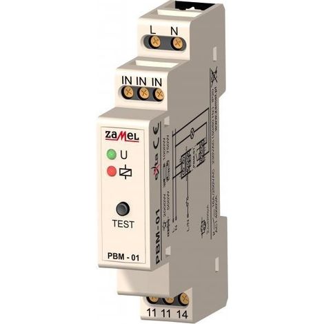 Relè bistabile 230V AC Tipo: PBM-01 (1/4)