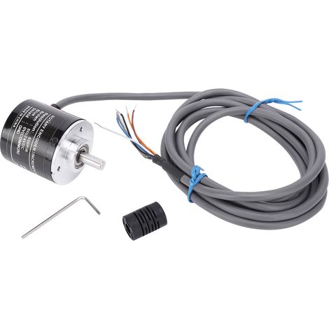 E6B2-CWZ6C Codeur 2 phases anti-interférence 600 impulsions/tour DC 5-24V pour robots contrôle automatique (1/5)