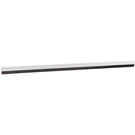 PVC Türbodendichtung weiss, Bürstendichtung, selbstklebend (1/3)