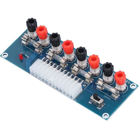 ATX Power Board Copper Clad Laminate 4 Outputs 24 Pins Computer Power Supply Module
