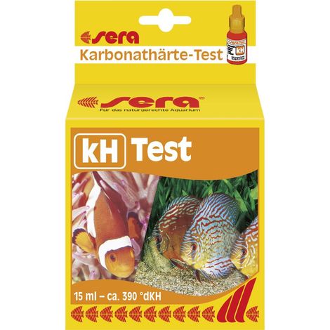 Sera Aquariumwassertester kH-Test 15 ml Aquarium-Wasseraufbereiter