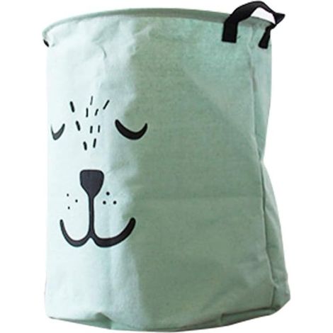 Chambre d'enfant Panier à Linge Pliable Étanche Boîte à Linge Panier à Linge Boîte à Linge Enfants Boîte de Rangement Jouet Vêtements Panier de Rangement Vert (1/5)