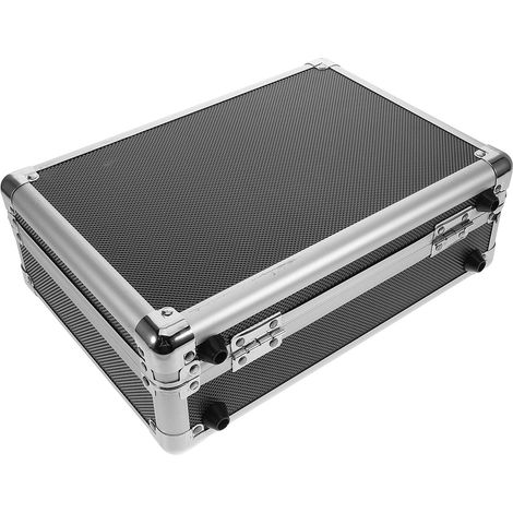 Boîte à Outils pour Organiser Équipements en Alliage D'aluminium Portable avec Serrure à Code et Poignée, Grosse Capacité et Outils, pour Usage Extérieur (1/5)