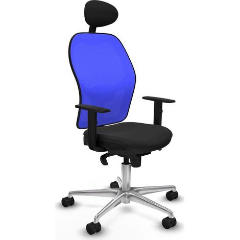 Piqueras y Crespo Jorquera silla de oficina negra ergonómica (1/3)