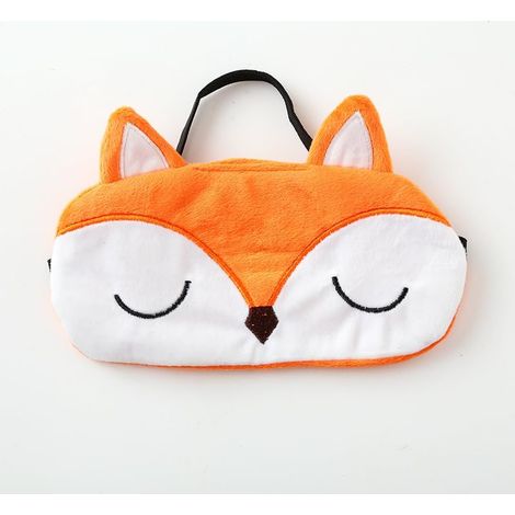 1 masque de sommeil 3D en forme de renard avec motif de renard réaliste pour les yeux doux pour enfants et adultes (1/5)