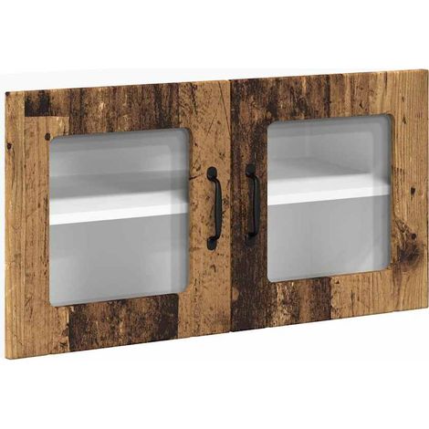 Meubles de Rangement,Armoire de cuisine avec étagère Bois Ancien 80 x 31 x 40 cm CFW862714 (1/5)