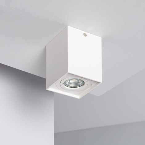 Applique da Soffitto Alluminio Jaspe Bianco Bianco