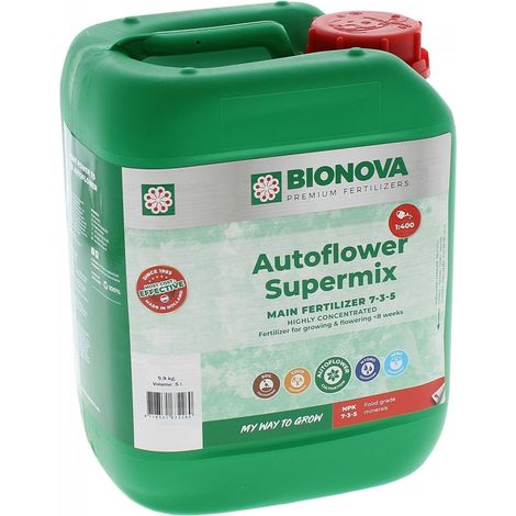 AutoFlower Supermix - 5 litres - BIO NOVA (1/2)