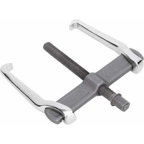 2 Jaw Puller, Chrome Vanadium Steel + Carbon Steel, Bearing Gear Puller, Professional Removal Level for Auto Repair Adjustable (4in) (1/5)