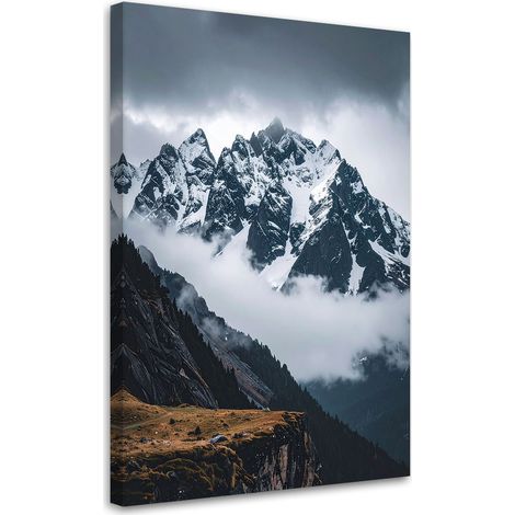 Stampe su Tela, Montagne inverno paesaggio natura, 20x30 (1/5)
