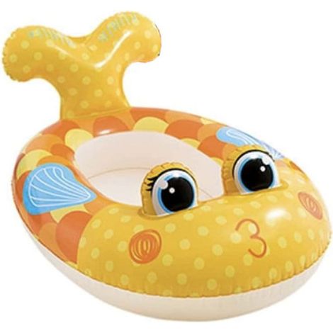 Colchón inflable para niños modelo pez - 117x76 cm