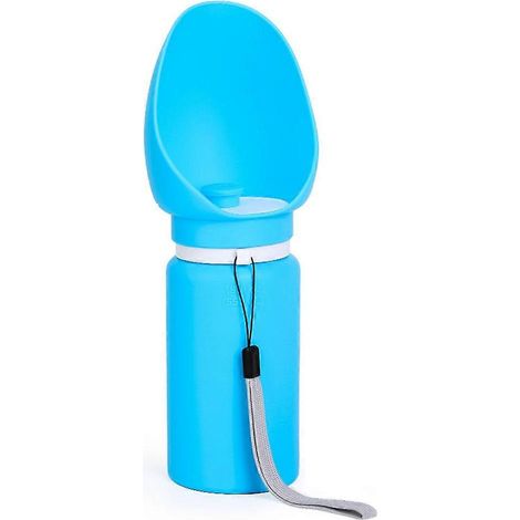 Zusammenfaltbare Wasserflasche für Haustiere, tragbarer Wasserspender mit Silicagel für Hunde und Katzen, Haustierzubehör. (1/5)