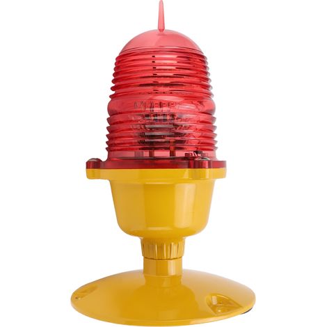 Faro di segnalazione di ostacolo per l'aviazione, segnalatore a LED, protezione IP66 per grandi edifici, aeroporti, torri, veicoli. (1/5)