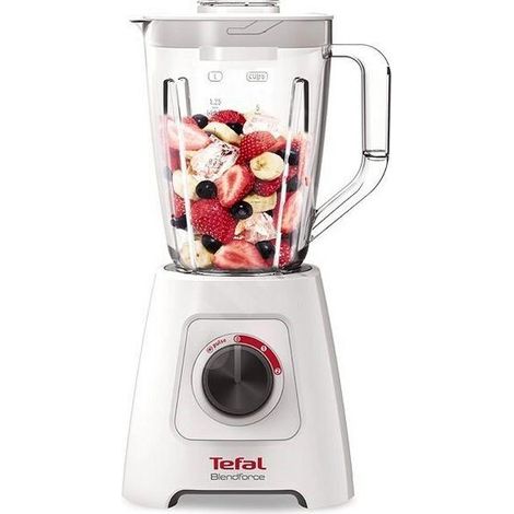 Tefal BlendForce II BL4201 Blender blanc 600W 1,25L (1/5)