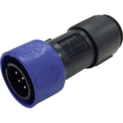 Bulgin PXP4010/08P/6065 Rundsteckverbinder Stecker, gerade Gesamtpolzahl: 8 Serie (Rundsteckverbinde