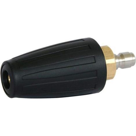 Ugello rotante ad alta pressione, punte per ugello rotante turbo da 3600 psi, ugelli rotanti a connessione rapida da 1/4" per idropulitrici ad acqua fredda (040) (1/4)