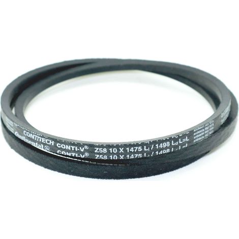 Courroie trapézoidale lisse Contitech Conti V Z58 10 x 1475 Li / 1498 Ld