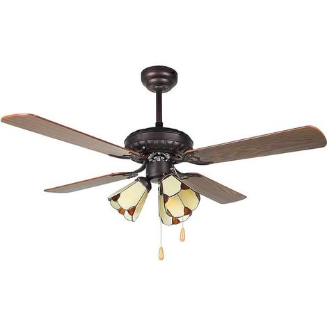Ventilateur de plafond Orbegozo  4 pales  105 cm  60 W  3 vitesses  Blanc  Idéal pour les petits espaces