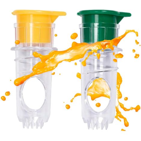 Presse-agrumes, 2 presse-agrumes manuels Bec verseur de jus de citron pour oranges, citrons et autres agrumes (1/5)