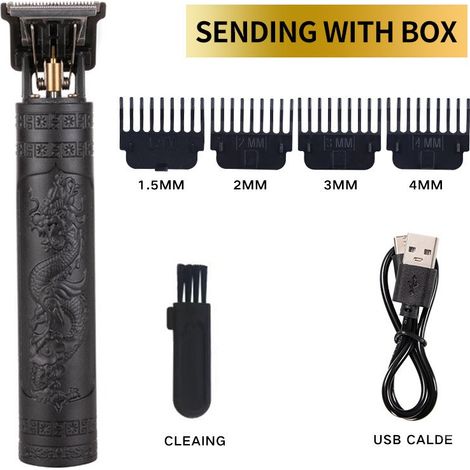 Tondeuses à cheveux pour hommes, tondeuses à cheveux professionnelles pour hommes, lames en céramique de titane