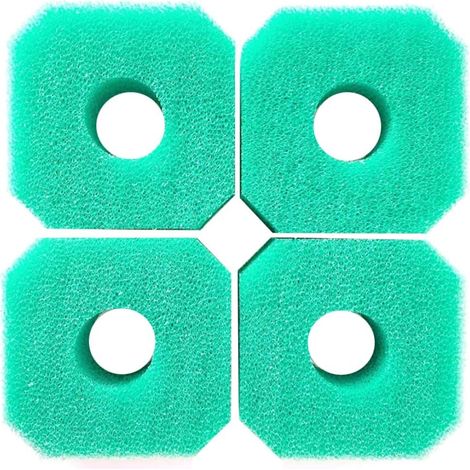 Lot de 4 filtres en mousse lavables pour piscine, spa et jacuzzi, compatibles avec V1 (1/5)