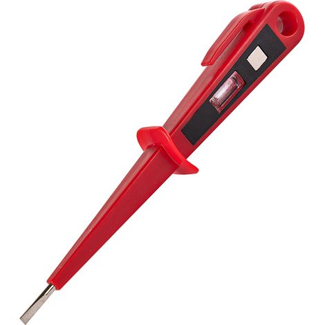 Kestek Spannungsprüfer Phasentester Schraubenzieher Phasenprüfer isoliert 150 mm (1/2)
