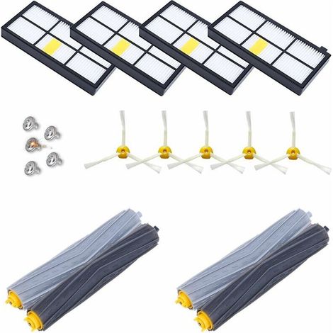 Kit Pièces accessoires pour iRobot Roomba serie 800 850 851 860 865 866 870 871 876 880 885 886 890 891 896 900 960 966 980 ect