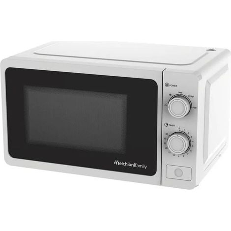 Melchioni 118380047 PULSE Forno a microonde 20 L 1100 W 5 Livelli di Potenza Scongelamento Timer 35 min colore Bianco