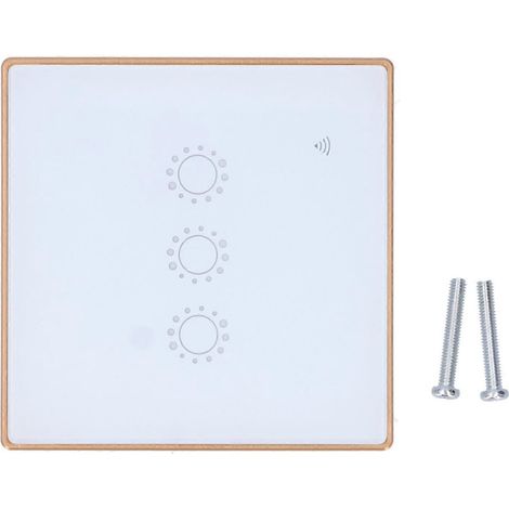 Interrupteur intelligent avec télécommande tactile sans fil (WLAN) pour la distribution d'énergie, 2 200 W, 95–240 V CA (1/4)