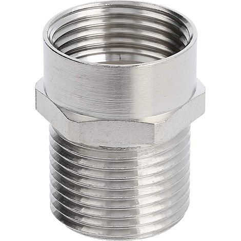 LAPP Zwischenstutzen PG/PG PG11x1,41 MSZ-11L lang Sechskant Messing (CuZn) vernickelt Anschlussgewinde 15,0mm - 1 Stück (1/2)