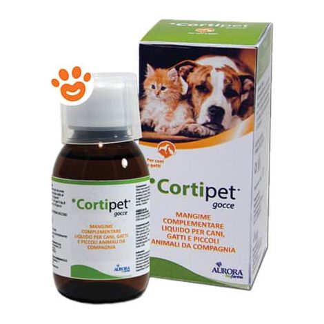 Aurora Biofarma Dog & Cat Cortipet Gocce - Confezione 100 ml -
