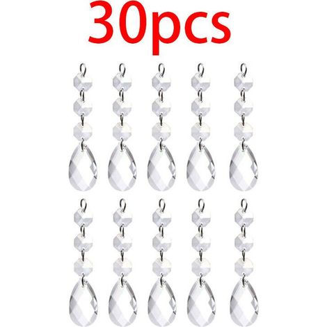 Kristallnetz-Anhänger, Kristalllampenperlen-Accessoire, Engelstränen-Anhänger, Amazon (1/4)
