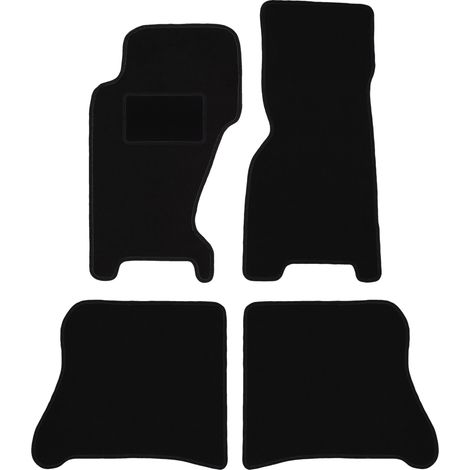 Tappetini per auto in velluto nero per: Jeep Grand Cherokee WJ off-road (1998-2004) (1/5)