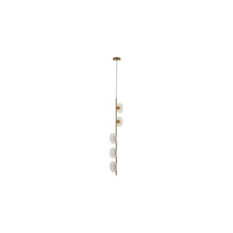 Plafond vertical emily en verre transparent 15x16x110 (1/5)