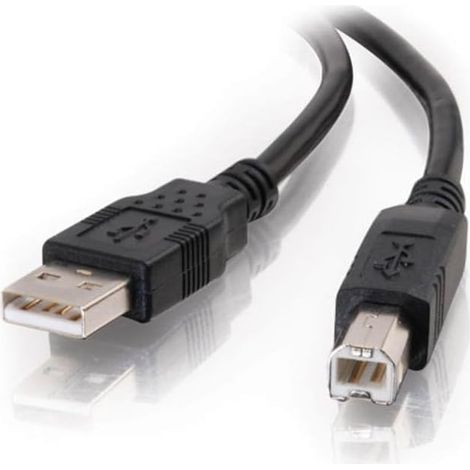 Câble d'imprimante USB 2.0 A vers B Compatible avec imprimantes et scanners HP, Epson, Brother, Samsung, Cannon et Tous Les Autres appareils USB A/B Noir 1 m (1/5)