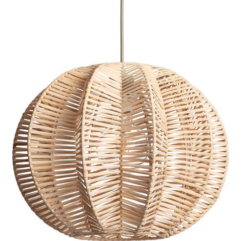 Pendelleuchte Rattan Tobonga Natürlich (1/5)