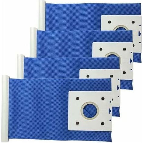4 pièces Sacs Aspirateurs Aspirateur Pièces Sac à poussière DJ69-00420B for Samsung VC-6025V SC4180 SC4141 SC61B3 VC-6013 Sc5491 Remplacement (1/4)