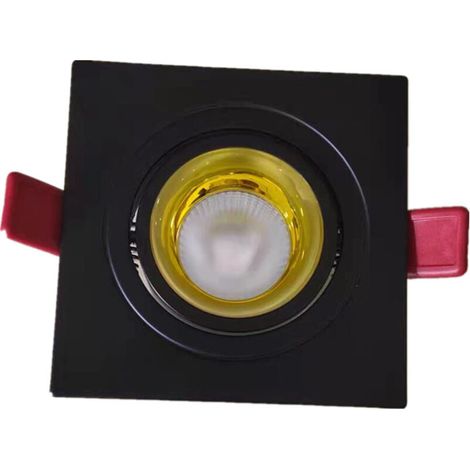 Spot Led Encastrable 7W carré Étanche ÉPI Plafond de salle de bains encastrée Spot de plafond moderne Anti-brouillard