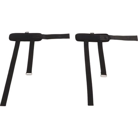 1 Paire de Sangles de Cheville Portables, Confortables, Cuffs à Câble pour Machine de Gym à Pédale, Hommes Femmes (1/5)