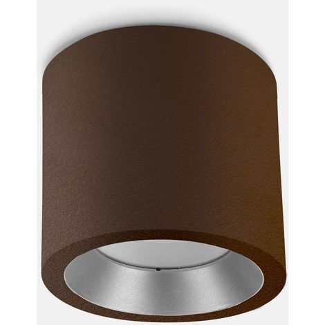 Leds-C4 Cosmos - Plafonnier extérieur à LED brun 16.8cm 2526lm 3000K IP65